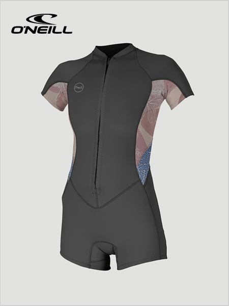 Bahia Spring wetsuit (graphite / desert bloom)